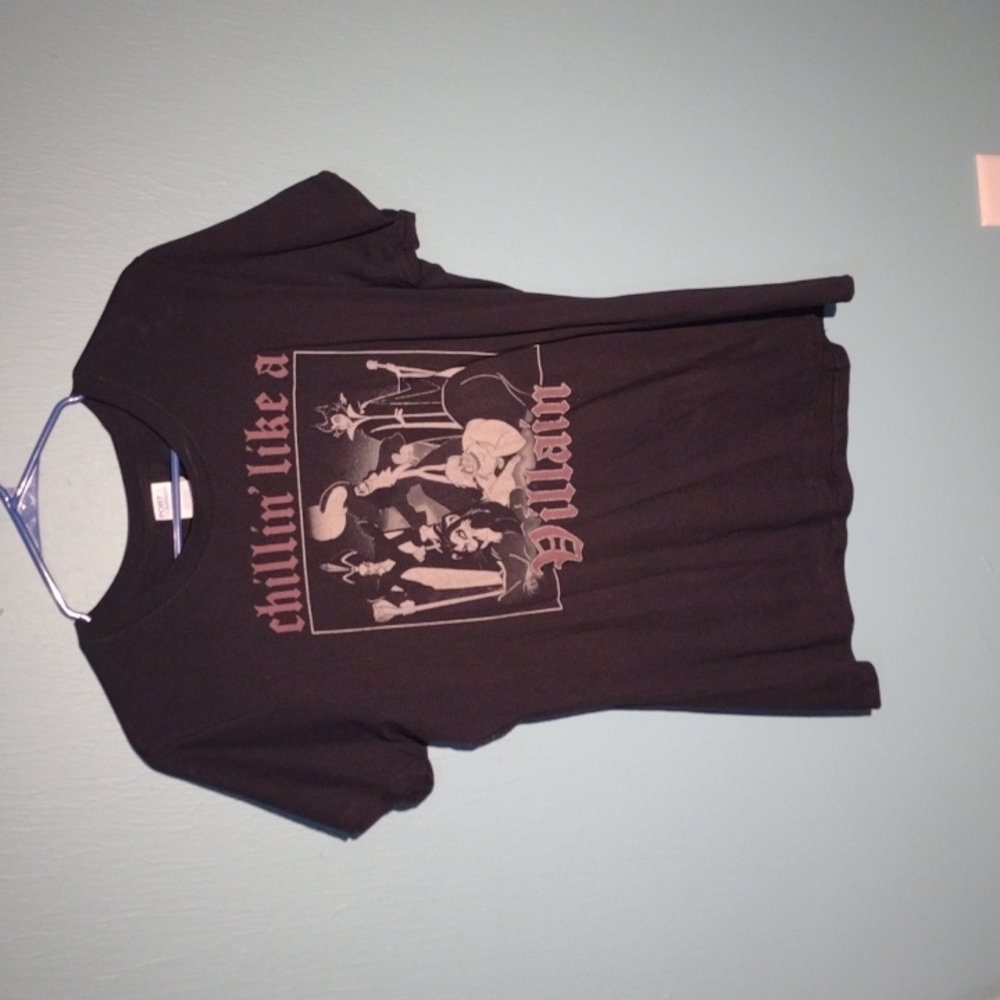 Disney villain black tee